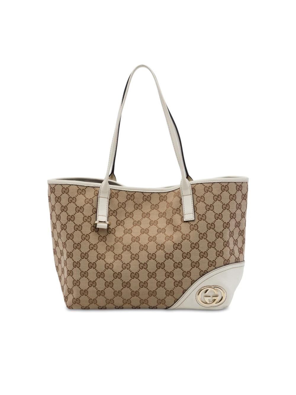 Gucci Gg Canvas New Britt Tote Pre- #362184G56B
